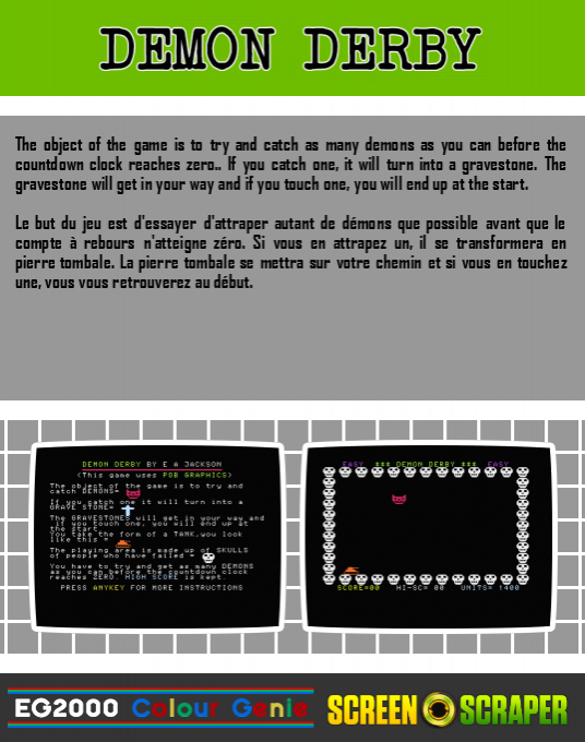 Demon Derby — box-2D-back (SS)