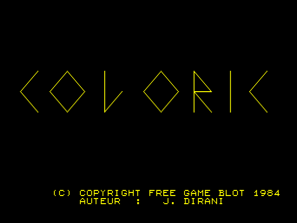Coloric — sstitle (WOR)
