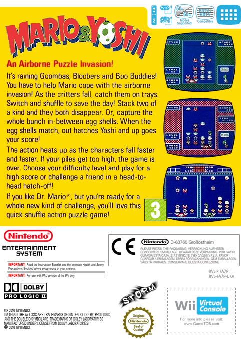 Mario And Yoshi — box-2D-back (EU)