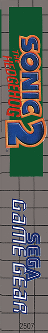 Sonic The Hedgehog 2 — box-2D-side (EU)