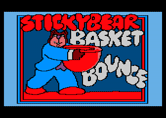 Stickybear Basket Bounce — sstitle (WOR)