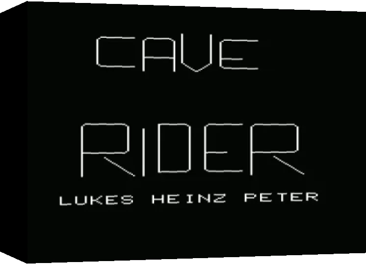 Cave Rider — box-3D (WOR)