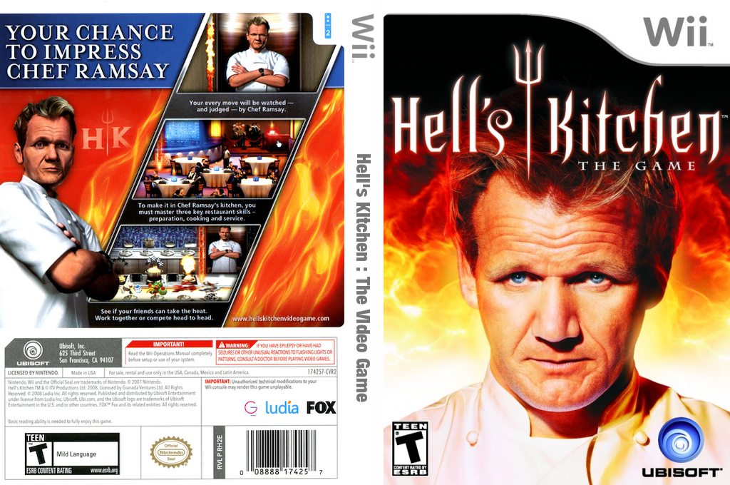 Hell's Kitchen - The Game — box-texture (US)