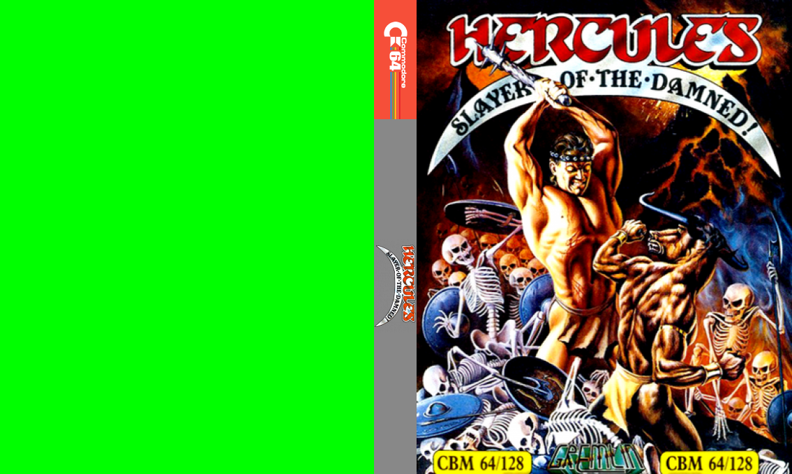 Hercules - Slayer Of The Damned — box-texture (EU)