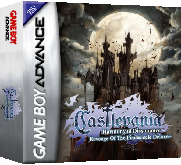 Castlevania : Harmony Of Dissonance - Revenge Of The Findesiecle Deluxe + — box-3D (WOR)