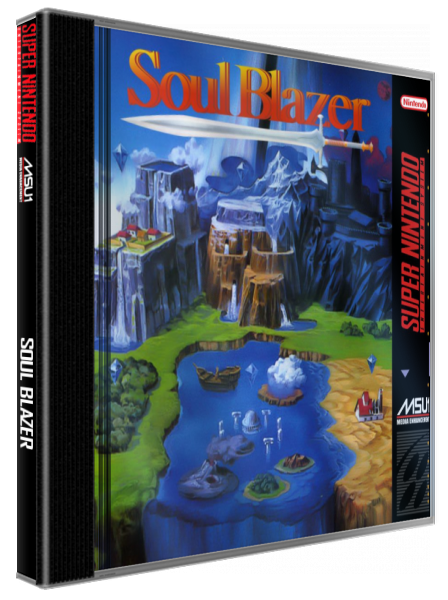 Soul Blazer — box-3D (US)