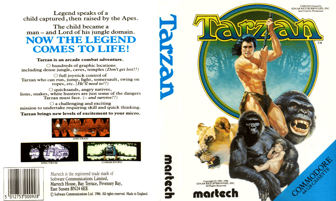 Tarzan — box-texture (EU)