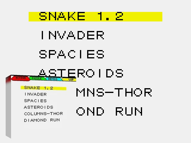 Multi Game Menu — mixrbv2 (WOR)