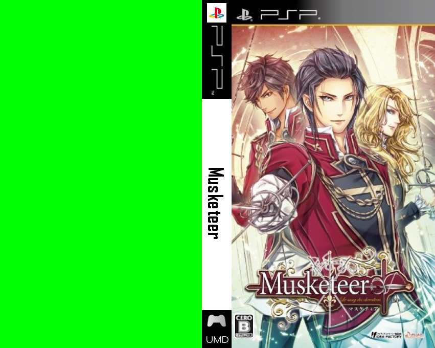 Musketeer - Le Sang des Chevaliers — box-texture (JP)
