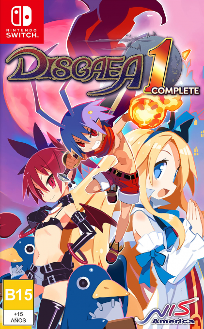 Disgaea Refine — box-2D (MEX)