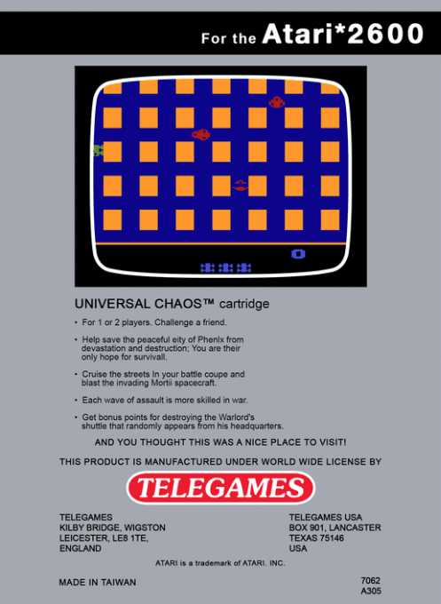 Universal Chaos — box-2D-back (US)