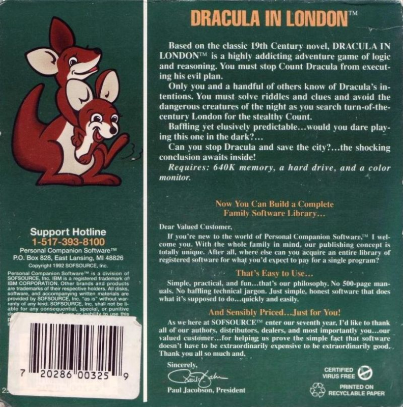 Dracula in London — box-2D-back (US)