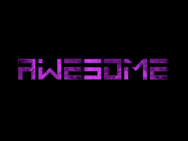 AWESOME — sstitle (JP)