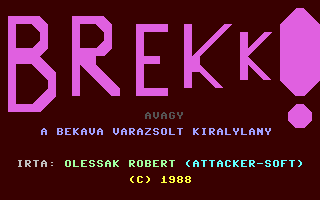 Brekk! - Avagy A Bekava Varazsolt Kiralylany — sstitle (HU)