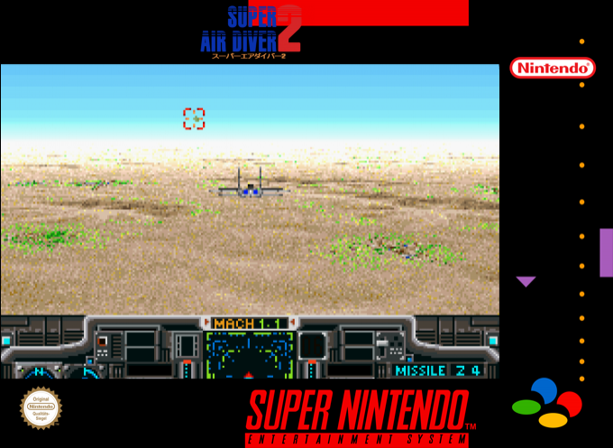 Super Air Diver 2 — box-2D (SS)