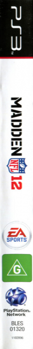 Madden NFL 12 — box-2D-side (AU)