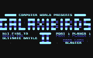 Galaxibirds II — sstitle (WOR)