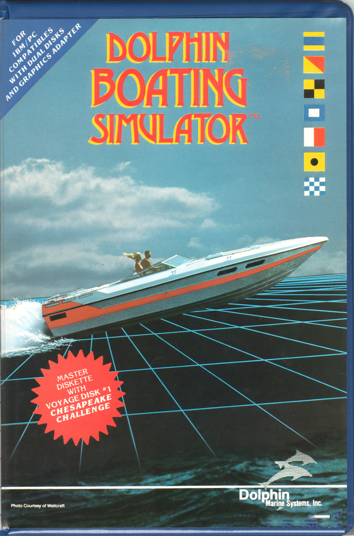 Dolphin Boating Simulator box art