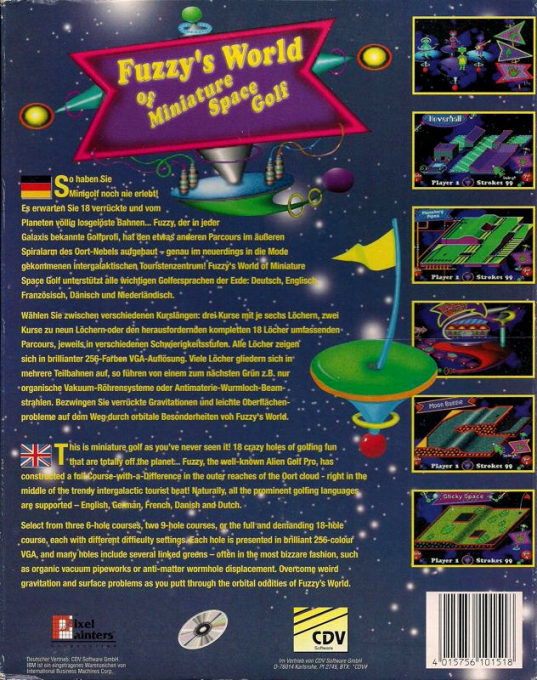 Fuzzy's World Of Miniature Space Golf — box-2D-back (EU)