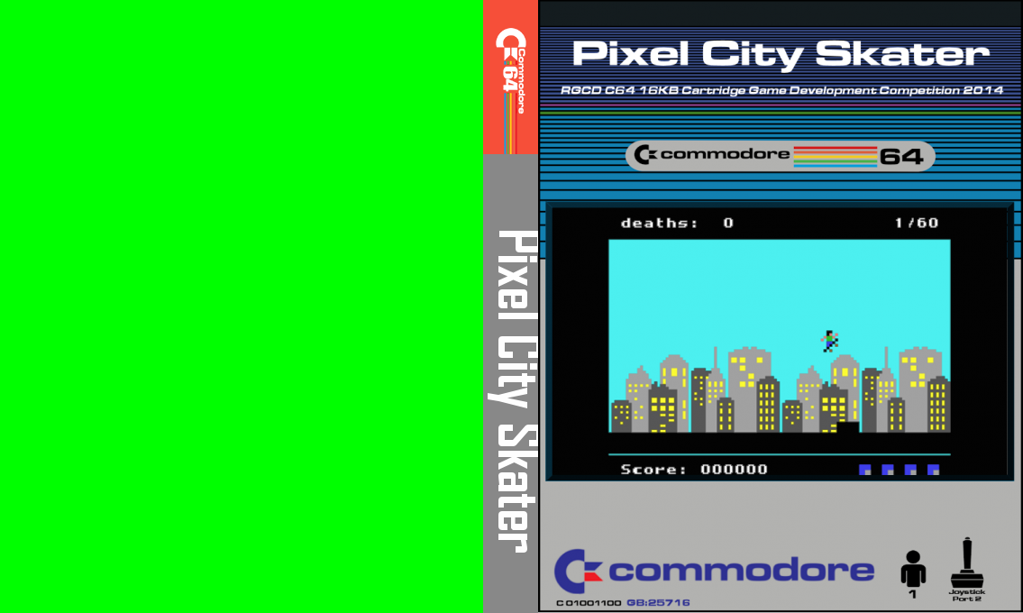 Pixel City Skater — box-texture (CUS)