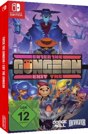 Enter the Gungeon / Exit the Gungeon — box-3D (DE)