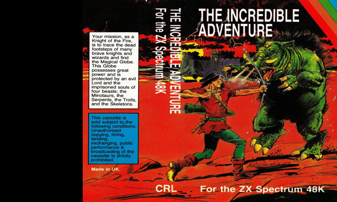 Incredible Adventure — box-texture (EU)