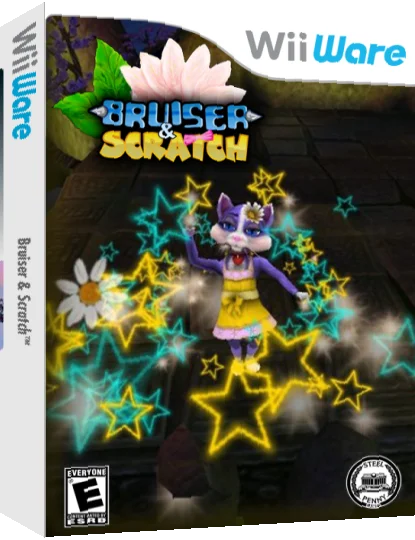 Bruiser And Scratch — box-3D (US)