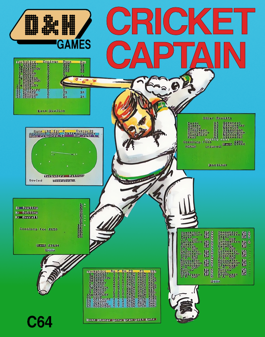 Cricket Captain box art