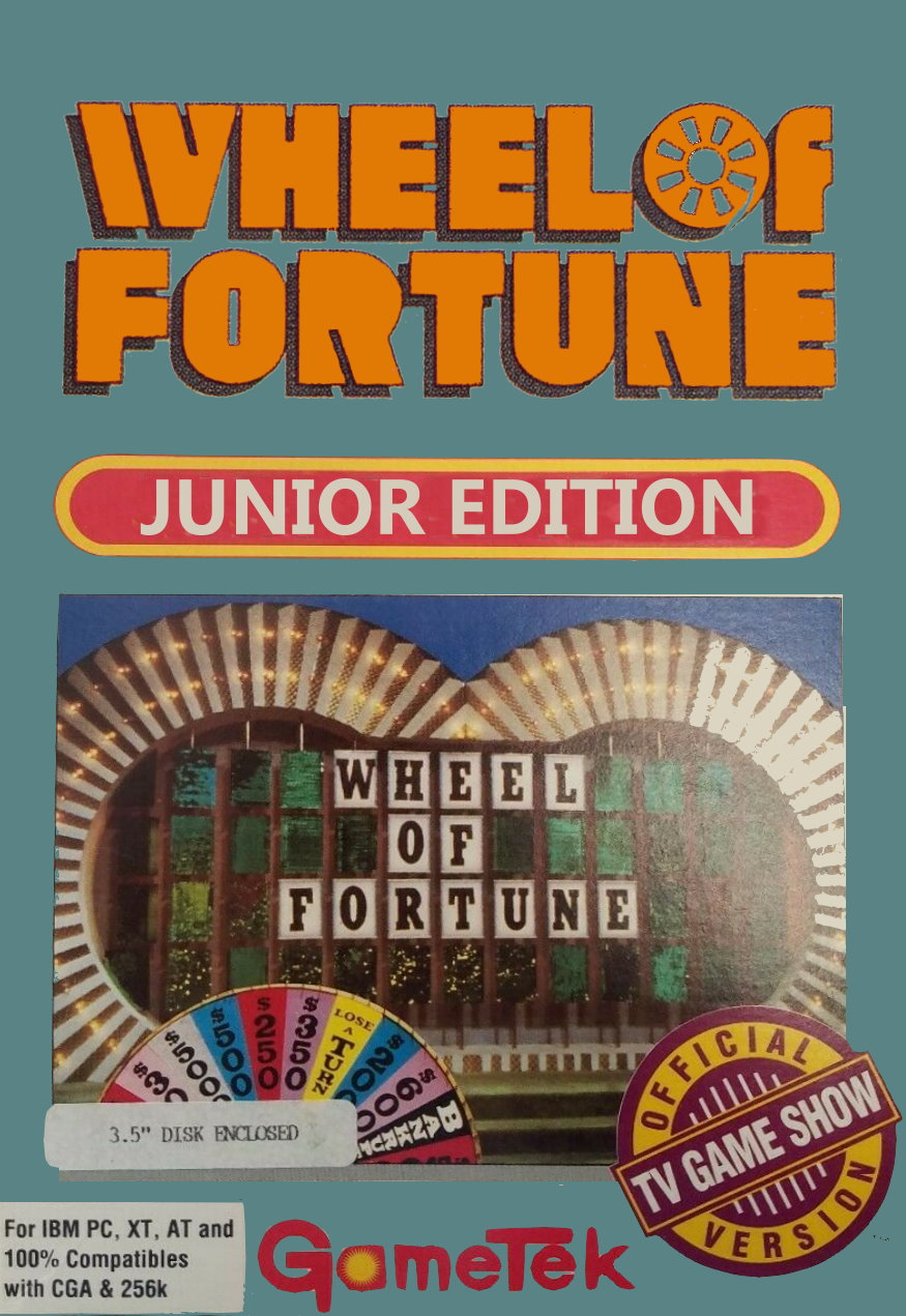 Wheel of Fortune - Junior Edition box art