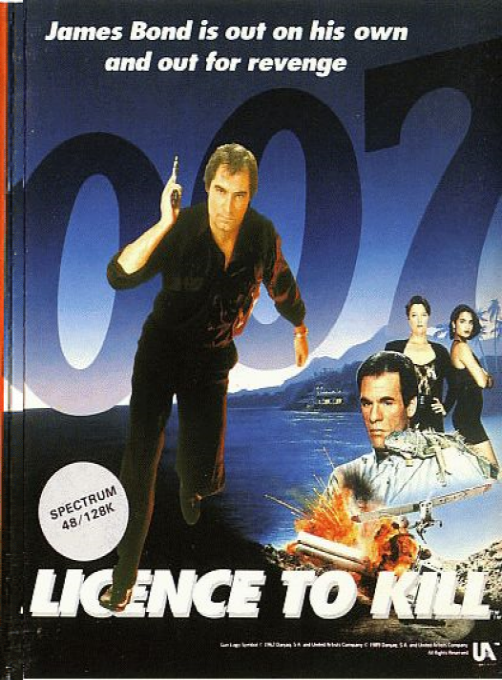 007 - Licence To Kill box art