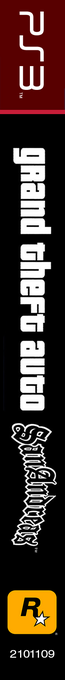 Grand Theft Auto - San Andreas — box-2D-side (CA)