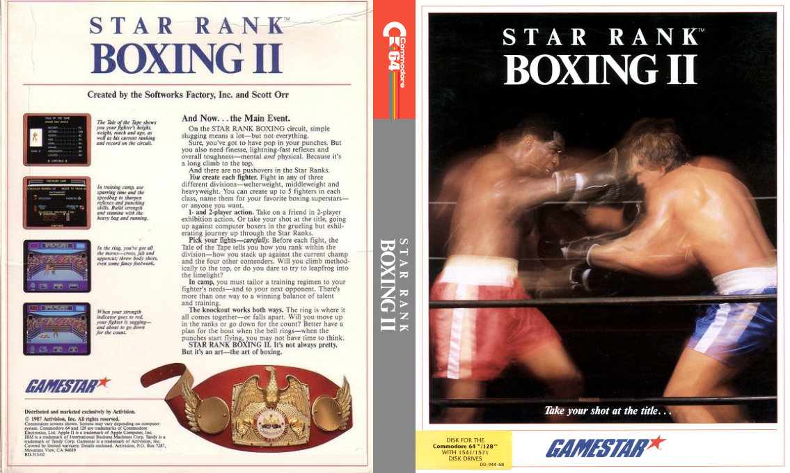 Star Rank Boxing 2 — box-texture (US)