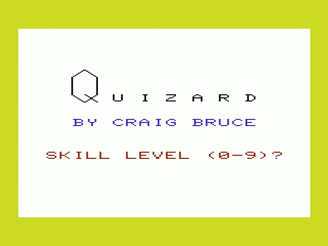 Quizard — sstitle (WOR)