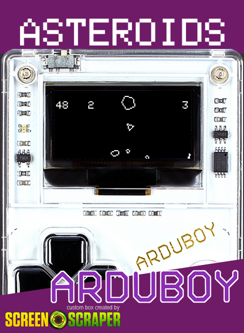 ASTEROIDS box art