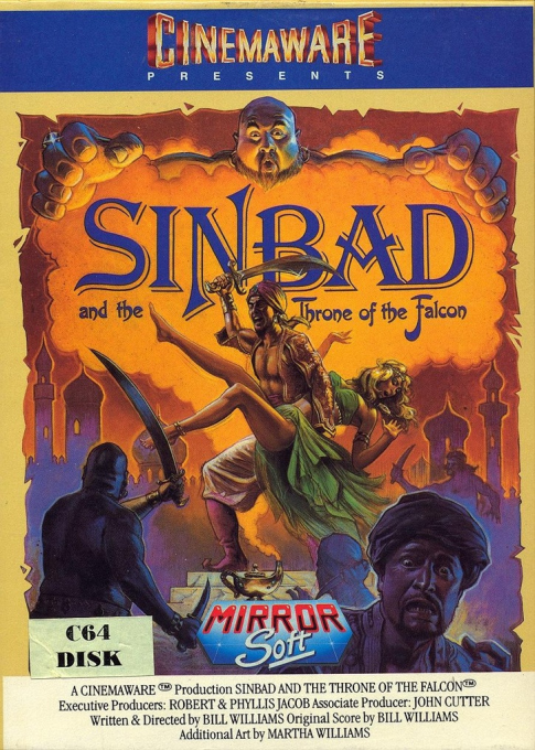 Sinbad And The Throne Of The Falcon — box-2D (EU)