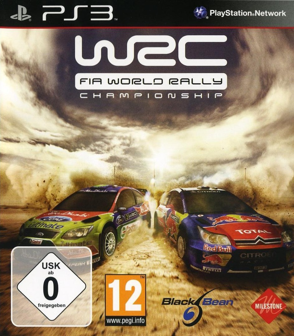 WRC - FIA World Rally Championship box art