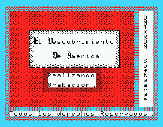 Descubrimiento De America, El — sstitle (SP)