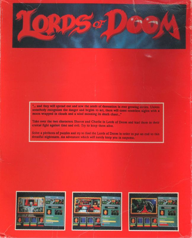 Lords Of Doom — box-2D-back (EU)