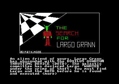 Search For Largo Grann, The — sstitle (EU)