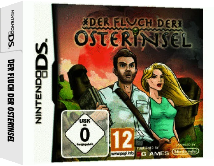Fluch der Osterinsel, Der — box-3D (DE)