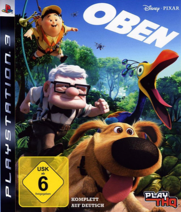 Disney-Pixar Oben — box-2D (DE)