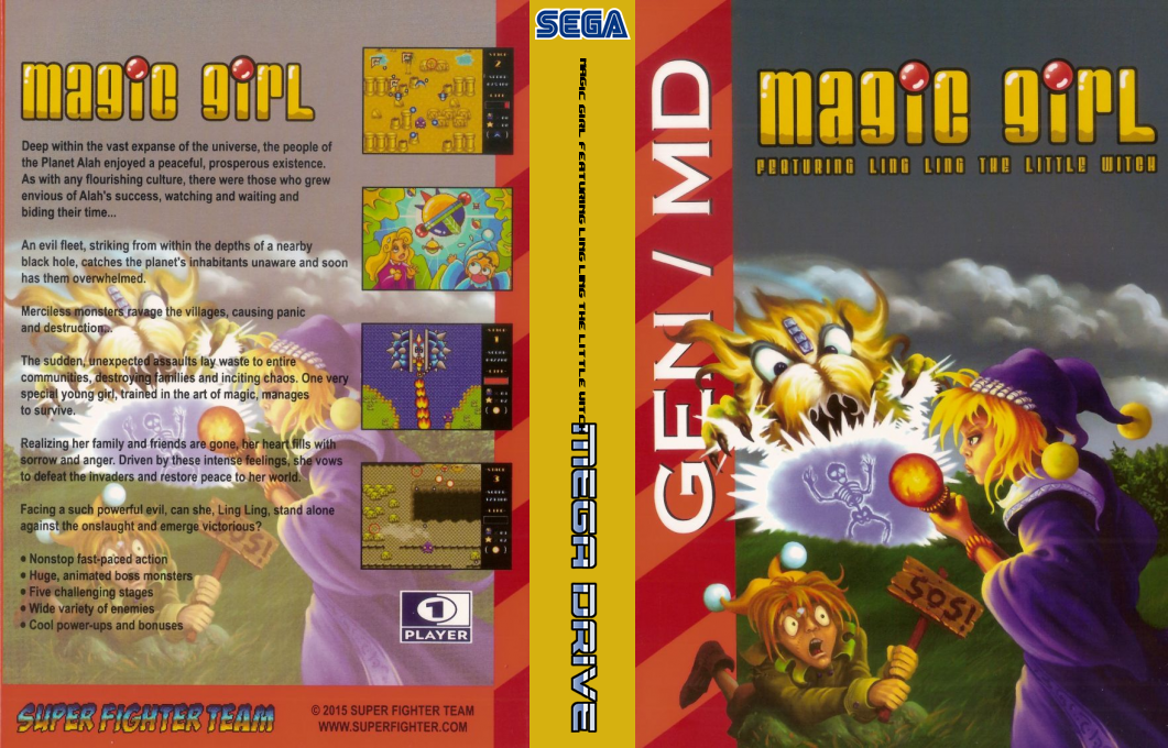 Magic Girl Featuring Ling Ling The Little Witch — box-texture (WOR)