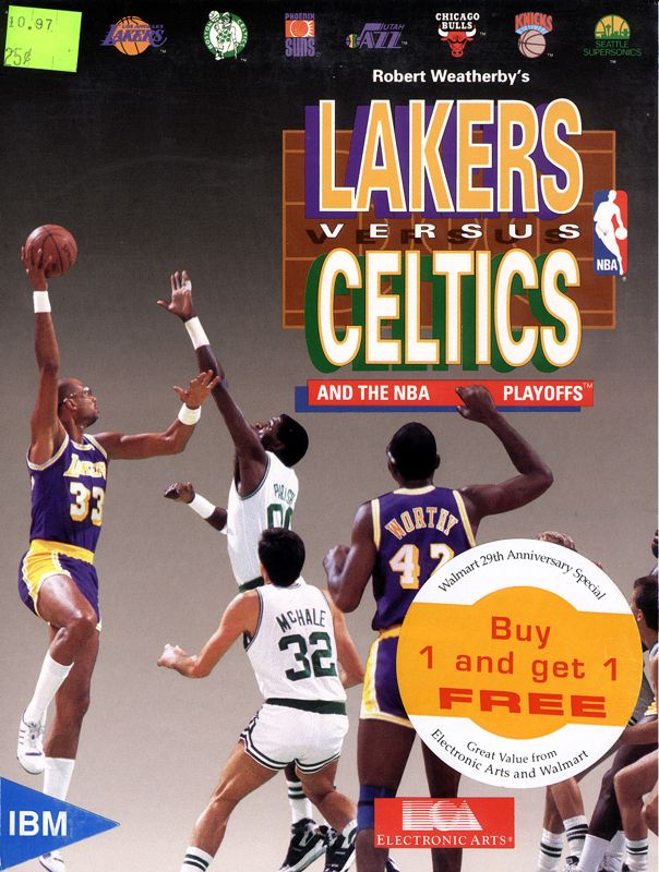 Lakers Versus Celtics And The Nba Playoffs box art