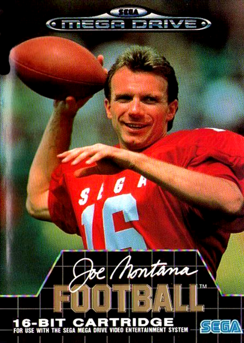 Joe Montana Football — box-2D (EU)