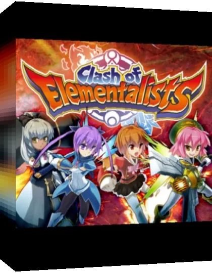 Clash of Elementalists — box-3D (EU)