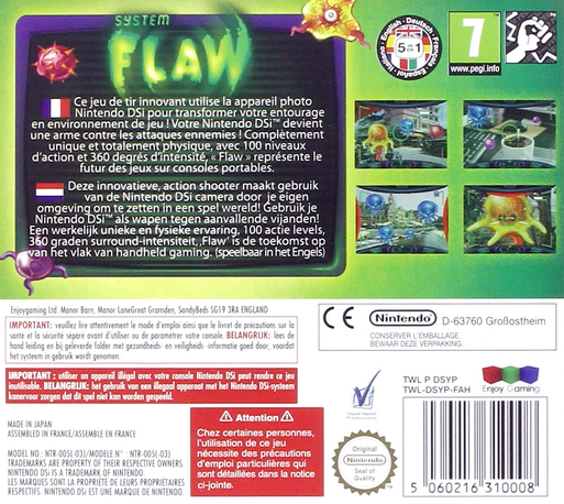 System - Flaw — box-2D-back (EU)