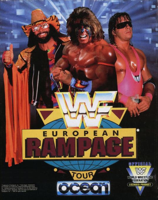 WWF European Rampage Tour box art