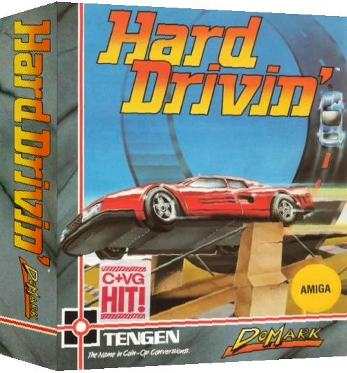 Hard Drivin' — box-3D (EU)