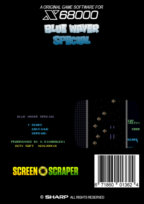 Blue Waver Special — box-2D-back (SS)