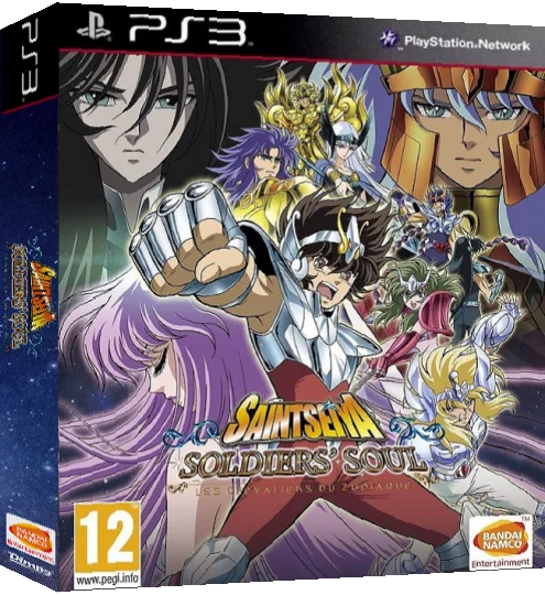 Cavaleiros do Zodiaco, Os - Alma dos Soldados — box-3D (EU)